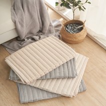 캠핑이불 자취방이불 깅엄체크 냉감소재 시어서커 이불