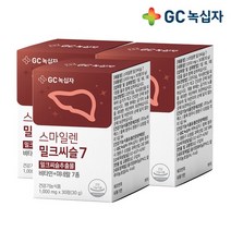 [녹십자] 스마일렌 밀크씨슬 7 간건강 30정 X3통, 상세설명 참조, 없음