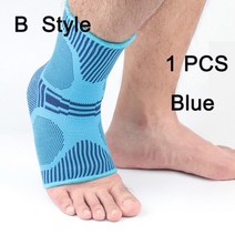 발뒤꿈치양말 힐링 발꿈치패드 풋 밴드 패드 발편한 신발 슬리퍼 깔창 발목 중괄호 압축 슬리브 - 아킬레스 건염 완화 관절 통증 발 아치 지원 양말 1pcs, B 블루, XL