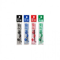 EWT470097제브라 클립온 볼펜심 BR-6A-SK-BK 0.7 흑색 10개입