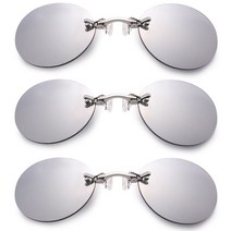 2021 클래식 라운드 클립 안경 매트릭스 모르페우스 선글라스 매트릭스 선글라스 영화 선글라스 무테 선글라스 남성용