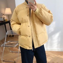 여성 두툼 코튼 숏 패딩 점퍼 코디 기온별옷차림 야구