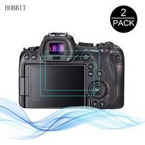해외 캐논 EOS R6 R5 R3 R 90D 디지털 카메라 LCD 안티 스크래치 방수 필름에 대 한 2pcs 2.5d 9H 지우기, EOS R5, One Size