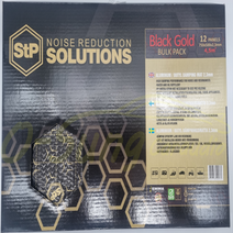 STP 블랙 골드 방음 매트 1BOX 12장 530 X 750mm, 12개