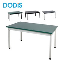 도디스 작업다이 택배 포장 작업테이블 이동식 철제 작업대, 1800mmX800mm, 03. 청녹색_아이보리, 높낮이기둥, 1개