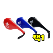 댕Ol몰 정품 LW 발차기 태권도미트 1P, 블루