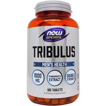Now Foods 나우 푸드 스포츠 트리블러스 1000 mg 180 타블렛, 1병, 180정