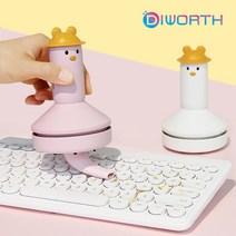 미니오리 데스크탑 진공 청소기 디월스 C503 미니 무선청소기, 큐티오리(C503-1)스카이