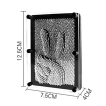 3D 입체 기록 액자 기념일 기념품 조각 미술 손발 손도장 셀프 백일 신생아 오브제, 실버 소