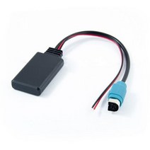 차량 블루투스 NISTAR ALPINE CDE101E 102E 105E 117E 123E 305S 520E 800C 플레이어 5.0 Aux 케이블 MP3 라인 오디오 어댑터, ALPINE AUX Cable