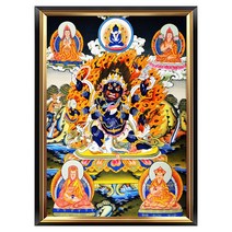 금강미종 불교 부처님 문상보살 보석십자수 재료, 80x110