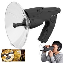 Wolface remote sound collector of birdwatcher 8x magnification 귀 녹음 소리 증폭기 spy 듣기 장치 관찰 새