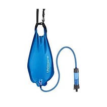 라이프스트로우 플렉스 고급 정수 필터(그래비티 백 포함) 파란색 1갤런, Gravity Bag