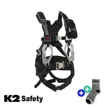 K2 전체식 안전벨트 KB-9503 포이죔줄 산업용 안전대 추락낙하방지