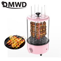 전기 오븐 자동 회전 꼬치 무연 바베큐 그릴 컵 케밥 기계 rotisserie 로스트 국내 난방 난로 eu, 핑크