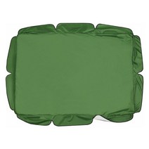 멀티 컬러 야외 스윙 의자 천막 정원 방수 캐노피 지붕 커버 의자 해먹 375ea13, 249x185x18cm, 04 Green