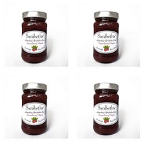 사라베스 딸기 복숭아 잼 스프레드 510g 4팩/ Sarabeths Strawberry Peach Spread 18oz