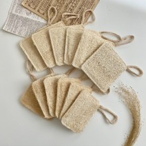 제로웨이스트 천연수세미 친환경 루파 수세미 12개