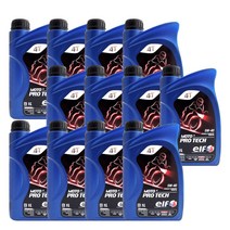 엘프 오토바이 엔진오일 합성유 모토4 프로테크 5W-40 정식수입 12통 1박스, 12개