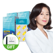 김희애 아쿠아셀 오메가3 3개월분, 1.아쿠아셀 오메가3 3박스+쇼핑백