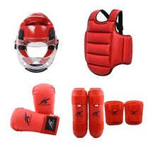 유도복 태권도 도복 선수용 주짓수 합기도 무도복 성인 의류 가라데 유니폼 유도 헬멧 다리 팔 보호 훈련 장갑 의류 장비
