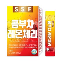 순수식품 콤부차 레몬 체리 분말 스틱 1박스(30포) 스코비 영국산 비타민C 난소화성말토텍스트린, 30개입, 5g