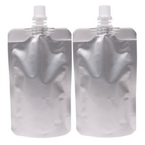 한약봉지/알루미늄 무지 파우치/100매/스파우트 90X150mm