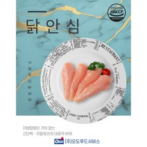 오도푸드 국내산 얼리지 않은 닭안심살 5kg, 1개