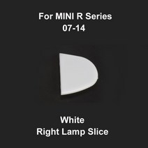 블랙팟 선명하카 가림막 호환 자동차 선 바이저 차양 패널 하우징 화장 거울 커버 미니 쿠퍼 S 원 D JCW R, 08 Lamp Slice-Right