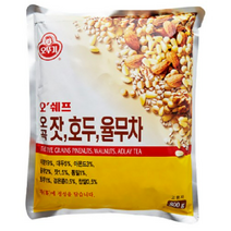 오뚜기 오쉐프 오곡잣호두율무차, 1Kg, 8개