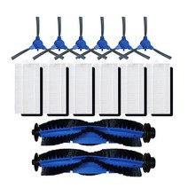 청소용품Anker Eufy Robovac 11S 12 15T 30 35C 로봇 청소기 구성 요소용 기본 HEPA 필터 메인 사이드, 한개옵션0