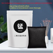 이산화망간 활성탄 백 실내 차량 포름알데히드 탈취 망간 탄소, 5pcs, manganese dioxide