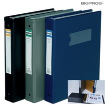 대흥 BIGPROS PVC 클리어화일 A4 F735 60매 50mm 내지삽입 가능, 회색, F735(60매)