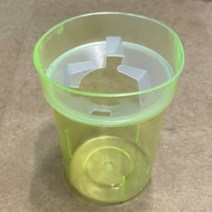 [원예용품]구근 수경재배용 플라스틱용기(튤립 히야신스 등), 옐로