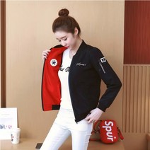 HQINT 여성항공점퍼 신상점퍼 야상점퍼 캐주얼아우터 잠바 루즈핏자켓 빅사이즈Q01