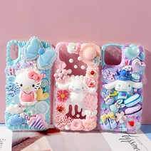 유니커블 갤럭시노트20 울트라 노트10 플러스 노트9 핸드폰 케이스 꾸미기 DIY 데코덴 파츠 생크림 제작 만들기 재료