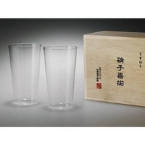 일본 우스하리 잔 글라스 세트 M L 필스너 다이긴죠, 우스하리M세트, 1개