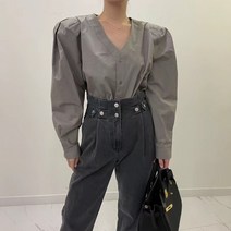 블링앤수 러블리한 여성 오피스 블라우스 KZZ096