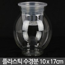 플라스틱 수경 화분 10x10cm - 수경재배 수경화분 실내화분 인테리어화분 투명화분 플라스틱화분 식물 유리화분, 04_Sein_100B 플라스틱수경분