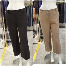 3여성)올리비아로렌 깔끔하고 심플한 세미와이드 팬츠 VOCDLXF8221