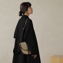 트렌치코트 여성 2022 년 봄가을 어텀 무드 디자인 고퀄리티 감각 와이드 루즈핏 캐쥬얼 하프기장 가을옷