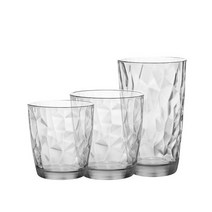 [보르미올리] 다이아몬드 쿨러 언더락 3종 6개세트, 다이아몬드 언더락 300ml 6개세트