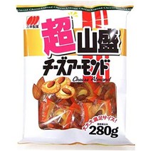 일본 센베이 쌀과자 산코제과 초야마모리 치즈 아몬드 280g, 산코제과 280g, 1개