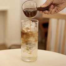 집순이네홈카페 내열 유리컵 인쇄 아이스커피잔 하이볼잔 450ml, 550ml