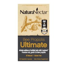 NaturaNectar 꿀벌 프로폴리스 얼티밋 베지 캡슐 60정