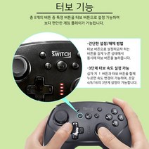 스위치 완벽호환 PC 호환가능 Switch / Switch Lite 듀얼진동 무선 컨트롤러, 1, 1