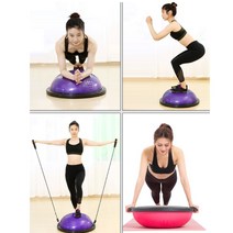 하프 짐볼 반쪽 돔볼 반원 반짐볼 반구 반쪽 반달 반반 볼운동 볼운동 미니 하프볼 밸런스 보수 요가볼, 지압형, 옐로우