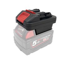 [ES산업]배터리어댑터 BA-218MW (마끼다-밀워키) C014, 미소코리아 본상품선택, 상세페이지 참조, 1개