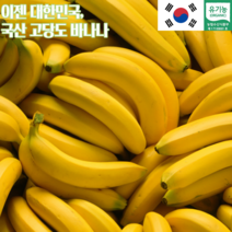 국산 바나나 1.5kg 선물용 국내산 그린 유기농 시세 요리 우유 제철 과일 잼 청 산청, 국내산 바나나1.5kg