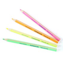 스테들러 노리스 클럽 형광 색연필 잉크젯용 128-64 핑크